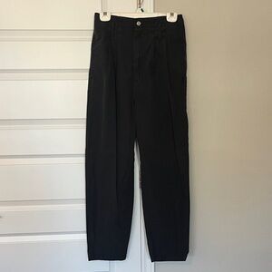Levi's navy high loose taper Trousers